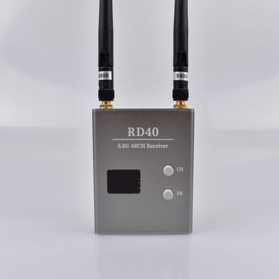 5.8GHZ 48Channel RD40 Raceband Dual Diversity Receiver with A/V and Power Cables for Rc Racing Drone Quadcopter VS RC832