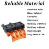 BE-TOOL RC Motor Cooling Fan Aluminum Alloy Twin Motor Cooling Fans Quiet Motor Cooling Fan Easy to Use Suitable for 28-29mm Diameter Motors(Red) view 4