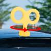 Wind Up Cars, Car Wind Up Key, Car Electric Rotary Clockwork Key, Funny Wind Up Key Car Ornaments for Car Roof Car Hood view 3