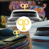 Wind Up Cars, Car Wind Up Key, Car Electric Rotary Clockwork Key, Funny Wind Up Key Car Ornaments for Car Roof Car Hood view 4