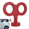 Wind Up Cars, Car Wind Up Key, Car Electric Rotary Clockwork Key, Funny Wind Up Key Car Ornaments for Car Roof Car Hood view 1