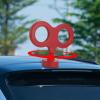 Wind Up Cars, Car Wind Up Key, Car Electric Rotary Clockwork Key, Funny Wind Up Key Car Ornaments for Car Roof Car Hood view 3