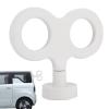Wind Up Cars, Car Wind Up Key, Car Electric Rotary Clockwork Key, Funny Wind Up Key Car Ornaments for Car Roof Car Hood view 1