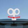 Wind Up Cars, Car Wind Up Key, Car Electric Rotary Clockwork Key, Funny Wind Up Key Car Ornaments for Car Roof Car Hood view 3
