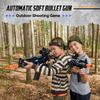 Electric Automatic Toy Gun for Guns Sniper Soft Bullets Shoot Faster Burst Soft Bullets Toy Gun for Boys,Toy Foam Blasters & Guns with 100 Toy Sniper Darts for Kids Black view 3