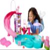 Barbie Dream Pool Playset with 6 Play Areas, Including Slide & Bubbling Hot Tub, Plus 20+ Accessories Like Pet, Floaties & More view 1
