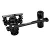 BeaxTurbo Racing Upgrade Parts CNC Aluminum 7075 Sarvo Steering Bell Crank Kit for Losi DBXL E2.0 1/5 (Black) view 3