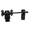 BeaxTurbo Racing Upgrade Parts CNC Aluminum 7075 Sarvo Steering Bell Crank Kit for Losi DBXL E2.0 1/5 (Black) view 4