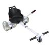 reukmuuc Adjustable Hoverboard Seat Attachment, 360 Drifting Go Kart Kit, Compatible with 6.5"-10" Hoverboards, Self Balancing Scooter Accessory, Comfortable and Safe for Kids and Adults White view 1