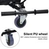 reukmuuc Adjustable Hoverboard Seat Attachment, 360 Drifting Go Kart Kit, Compatible with 6.5"-10" Hoverboards, Self Balancing Scooter Accessory, Comfortable and Safe for Kids and Adults White view 2