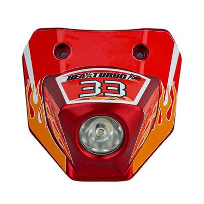BEAXTURBO Racing Upgrades Parts High Brightness Headlights Enduro Light kit for losi promoto mx 1/4 (red)
