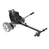reukmuuc Adjustable Hoverboard Seat Attachment, 360 Drifting Go Kart Kit, Compatible with 6.5"-10" Hoverboards, Self Balancing Scooter Accessory, Comfortable and Safe for Kids and Adults Black view 1