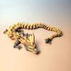 Crystal Dragon 3D-Printed, 3D Dragon,Flexible Articulated Dragon, 3D Printed Gift for Festival,Home Decoration, Executive Desk Decorations (Temperature, 30 Inches) view 2