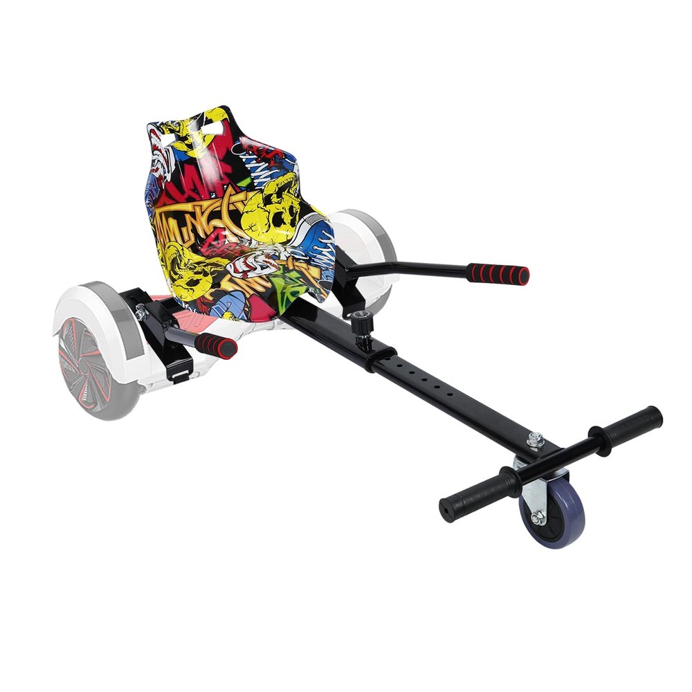 reukmuuc Adjustable Hoverboard Seat Attachment, 360 Drifting Go Kart Kit, Compatible with 6.5"-10" Hoverboards, Self Balancing Scooter Accessory, Comfortable and Safe for Kids and Adults Camouflage