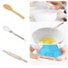 Kids Baking Sets for Girls ,Chef Costume Kids and Ttoddler Apron for GirlsKid Apron and Chef Hat SetPopular Gifts for 2-8 Year Old Stocking Stuffers view 3