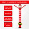 20ft Car Wash Air Inflatable Dancer Tube Man with Car Sign | Eye-Catching Weatherproof Wacky Waving Puppet for Outdoor Advertising & Boosting Foot Traffic Car Wash Businesses (Without Blower) (Red) view 4