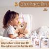 HyDren 12 Sets Adopt a Pet Party Favors Includes 10 Inch Mini Plush Stuffed Animals Set Birthday Hats Adoption Cards with Bags for Adopt a Pet Party Birthday Supplies Gifts Operation Christmas Bulk view 3
