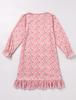 100 Days of School Costume Old Lady Costume for Kids Girls Grandma Dress with Wigs Accessories 100 Year Old Costume Halloween Birthday Carnival Party Fancy Dress up Pink-Floral 8-9 Years view 4