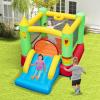HONEY JOY Inflatable Bounce House, Smiley Theme Jump n Slide Bouncy House for Kids, Slides, Indoor Outdoor Bouncy Castle for Kids, Gift for Boys Girls(with 480w Blower) view 2