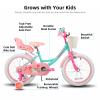 JOYSTAR Unicorn 20" Kids Bike for 7-10 Years Girls 20 Inch Bike Green view 2