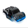 SummitLink Custom Clipless Body Compatible for 1/10 Scale RC Car or Truck BL2S (Truck not Included) (Muddy Blue Over Black) view 1