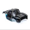 SummitLink Custom Clipless Body Compatible for 1/10 Scale RC Car or Truck BL2S (Truck not Included) (Muddy Blue Over Black) view 4