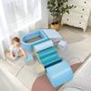 THINK 30 Soft Climb and Crawl Foam Playset 8 in 1, Safe Soft Foam Nugget Block for Infants, Preschools, Toddlers, Kids Crawling and Climbing Indoor Active Play Structure view 2