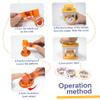 1 Set Badge Maker for Kids, DIY Round Button Maker with 48 Sticker and 48 Button Parts Cute Press Pin Maker Machine Gift for Girls Pin Maker Button Maker Pin Maker MachineBadge Maker view 3