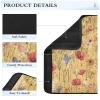 2 Pack Colorful Botanical Flowers Seat Belt Covers Cute Car Seat Strap Pads Car Seat Shoulder Strap Pads for Adults and Children view 4