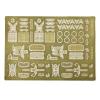 DIY Model Etching Parts 1/700 US Ship Modern Radar Alloy Etching Sheet view 1