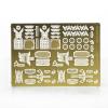 DIY Model Etching Parts 1/700 US Ship Modern Radar Alloy Etching Sheet view 3