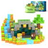 Derlu Magnetic Building Blocks Creative Magnetic Tiles for Kids, STEM Sensory Learning Toys for Boys & Girls Ages 3+, Fun and Educational Toddler Toys for Indoor & Outdoor Play view 1