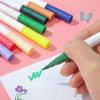 100 Quests Color by Number: Squares + Triangles + Hexagons + Circles, Coloring Books for Adults, Painting Activity Book, Quick-Drying Double-Sided Watercolor Pencil Set view 4