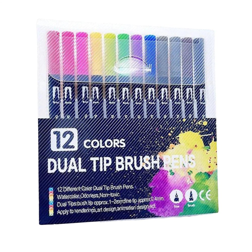 100 Quests Color by Number: Squares + Triangles + Hexagons + Circles, Coloring Books for Adults, Painting Activity Book, Quick-Drying Double-Sided Watercolor Pencil Set