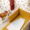 100% Cotton Gauze Baby Fitted Sheet - Soft, Breathable and Easy to Care (1, Yellow, 70 x 140 cm) view 2