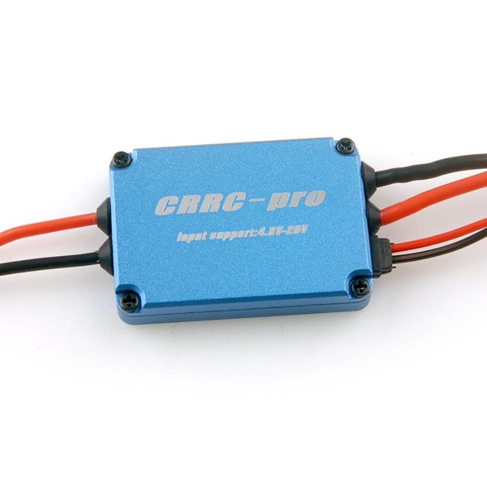Happymodel CRRC-pro Model Airplane Simulation High Current Flutter Electronic Switch 4.8V-20V for Below 50CC Airplane Aircraft