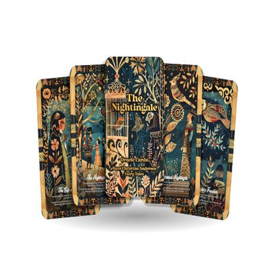 Ibiza Tarot The Nightingale - 22 Oracle Cards - Awaken Beauty, Grace, and the Power of Song