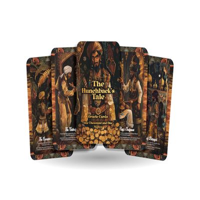 Ibiza Tarot The Hunchbacks Tale - 22 Oracle Cards - Find Redemption Through Perseverance and Humility