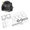 Engine Rebuild Overhaul Kit, 8cm / 3.15in Aluminum Alloy Piston Rings and Gasket Set Overhaul Kit Compatible for CH18 CH20 CH22 view 1