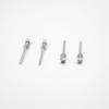 4PCS RC Airplane Wheel Axles Steel Shaft with Nut 3mm Dia Landing Gear Drive Shaft for RC Airplane Plane Helicopter DIY Model Toy Parts (M5x3x25mm) view 1
