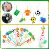 170 Pcs Soccer Party Favors Birthday Party Supplies Goodie Bags Cups Straws Stress Ball Silicone Wristbands Slaps Bracelets Keychains Stickers Whistles Soccer Themed Party Favors Soccer Team Gifts view 4