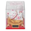 Nurnesy Solar Powered Lying Waving Lucky Cat - Wealth and Prosperity Decoration for Home & Car Dashboard, Ideal Housewarming Gift (Small Size) view 1