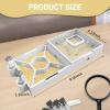 PioneerAnts Nest Farm for Live Ants and Queen - Ant Farms with Yellow Sand Observation Transparent Ant Farm for Adults 3D Printed Nest Ant Workshop Castle Ant Garden Queen (Kit-D) view 2