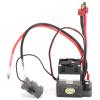 320A 2-Way Brushed ESC with High Voltage Brake Cooling Fan, Versatile Functions for RC Vehicle and Ship (12V, 3S 6S, 1/8 Scale) view 1