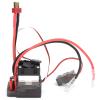 320A 2-Way Brushed ESC with High Voltage Brake Cooling Fan, Versatile Functions for RC Vehicle and Ship (12V, 3S 6S, 1/8 Scale) view 3