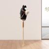 TWTCZOZ Stick Horse Riding Toy with Realistic Sound Effects Hobby Horse on A Stick for Boys Girls, Black with Roller view 4