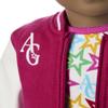 American Girl, Truly Me 18-inch Doll #114 with Brown Eyes, Without Hair, Deep Skin, Varsity Jacket, for Ages 6+ view 4