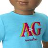 American Girl, Truly Me 18-inch Doll #113 with Brown Eyes, High-Top Curly Dark-Brown Hair, Deep Skin, for Ages 6+ view 4