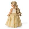 American Girl 2025 Glimmering Gold Holiday Collector Doll, with Light-Blue Eyes, Long Wavy Blonde Hair, Ages 8+ view 2