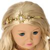 American Girl 2025 Glimmering Gold Holiday Collector Doll, with Light-Blue Eyes, Long Wavy Blonde Hair, Ages 8+ view 3